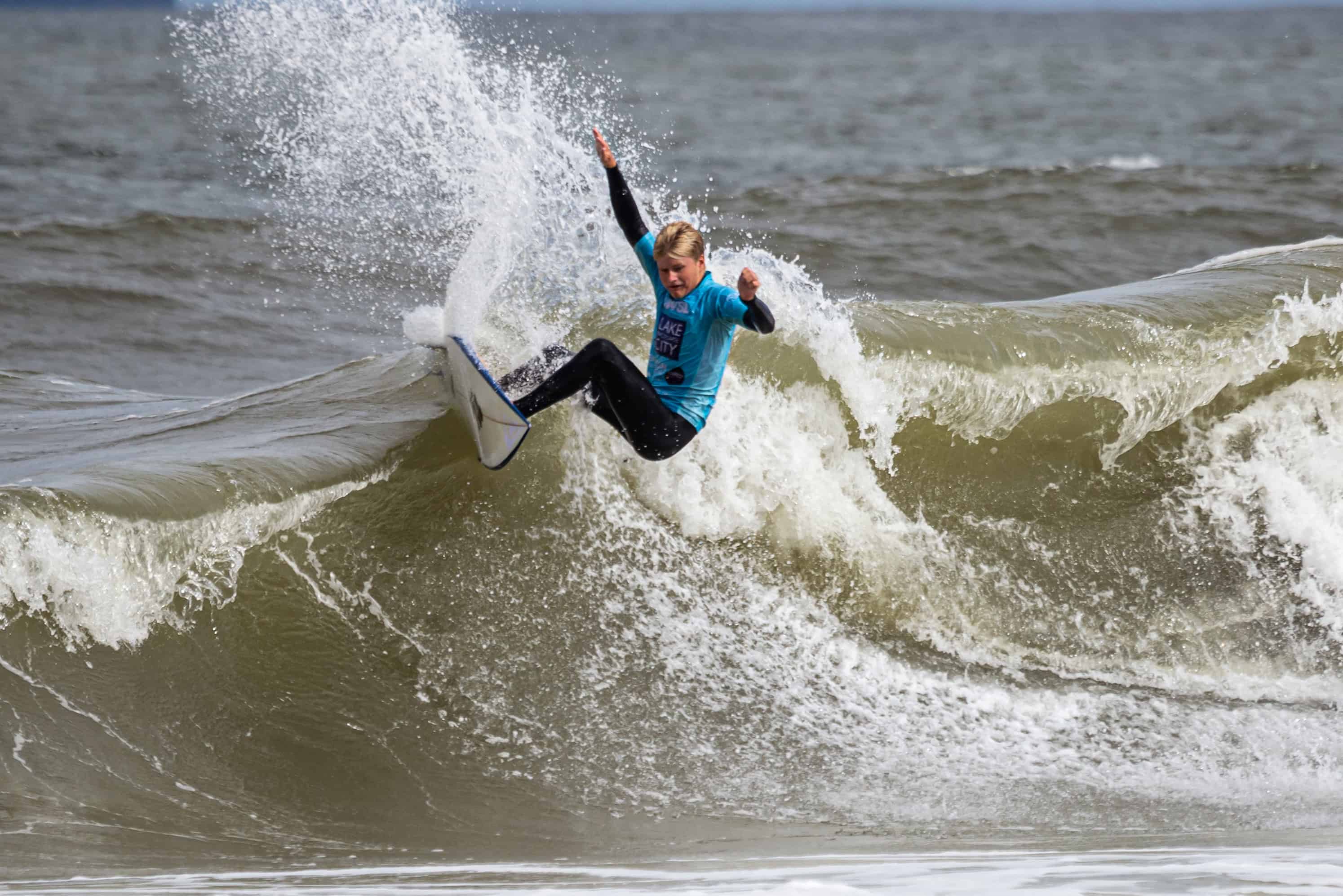 Marlon Harrison and Ellie Harrison win Lake Mac City Pro Junior -